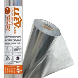 Manta Térmica Dupla Face 50m² Subcobertura De Telhado