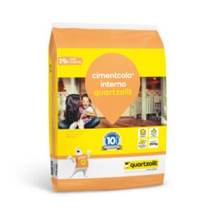 Argamassa ACI Interno 20kg Cinza CimentCola Quartzolit