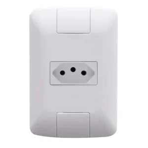 Conjunto de Tomada 2P+T Aria Branco 20A 250V - Tramontina - Unidade