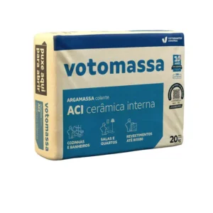 Argamassa - Votomassa Interna ACI Cinza 20Kg - Saco de 20kg