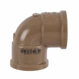 Joelho 90° PVC Marrom Soldável 1" 32mm Tigre